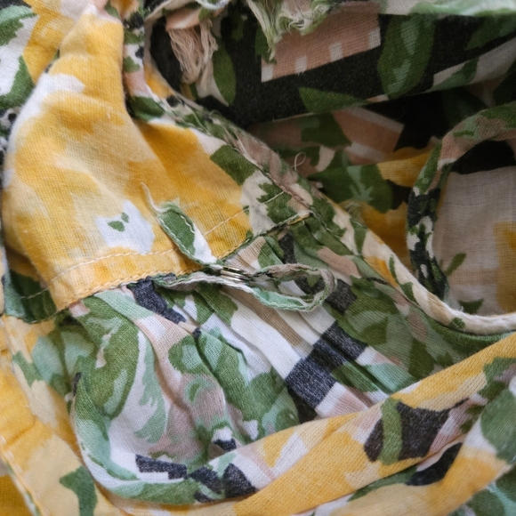 Anthropologie Porridge Arboretum Rose Trellis Floral Sleeveless Dress - Picture 5 of 7